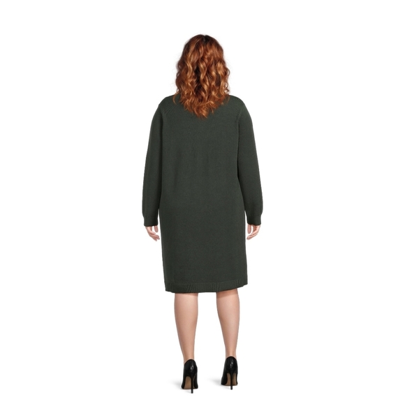 Dark Aloe Terra & Sky Sweater Dress 4X - Picture 2 of 7